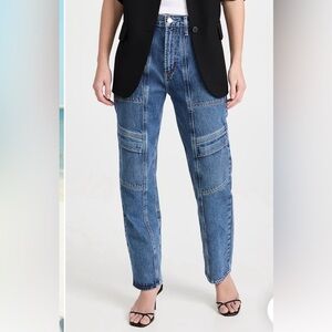 Agolde Women's High Rise Jeans - Blue